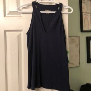 NWT Lilly Pulitzer blue tank. Size small